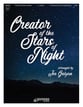 Creator of the Stars of Night Handbell sheet music cover